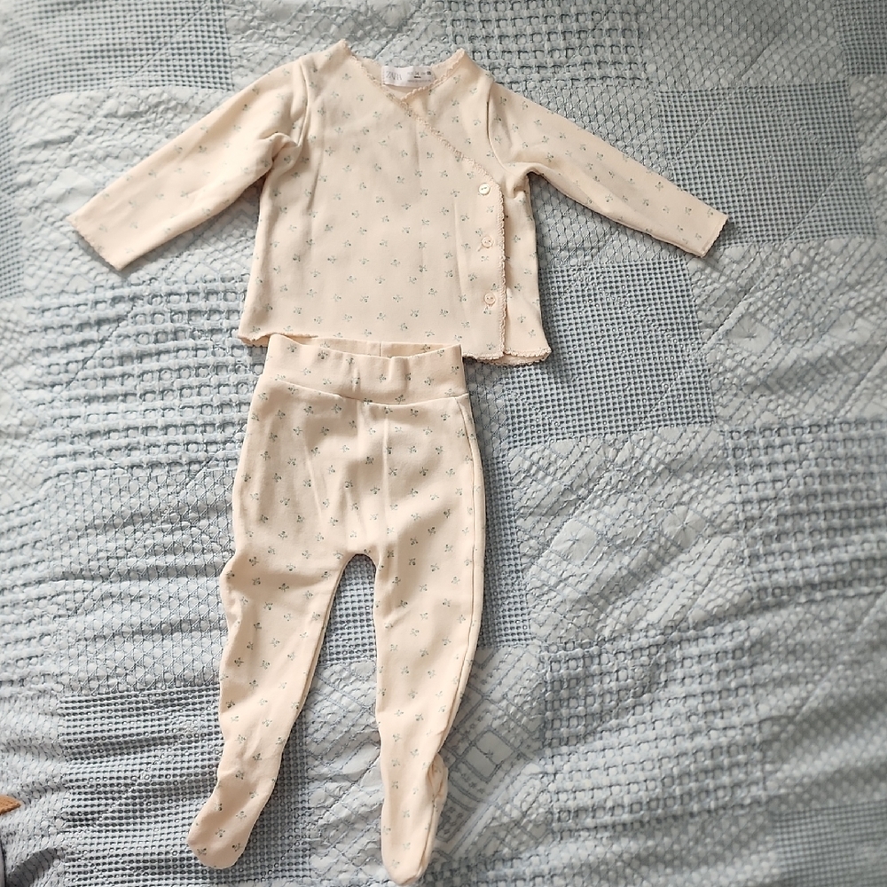 Zara Cream Kids Matching Set
